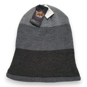 WILD WEAR Color Block Fleeced‎ Lined Beanie